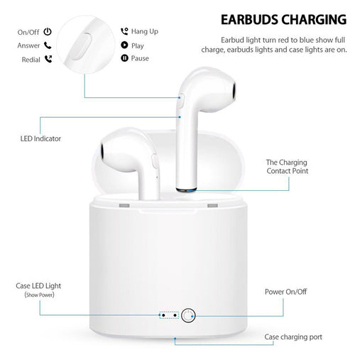 i7s Pro Wireless Sport Earbuds